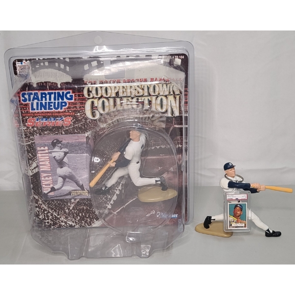 1997 Mickey Mantle Kenner Starting Lineup MLB Cooperstown Collection Action Figures & More