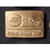 Image 4 : Coors Belt Buckle W/ Built In Bottle Opener, Ohio Edison Buckle & International Harvester Keychain