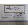 Image 4 : Willie Mays Authentic Autographed Stat Sheet