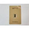 Image 3 : Frontier Mint 0.5g .9999 Fine Gold Bar in Sealed Package 