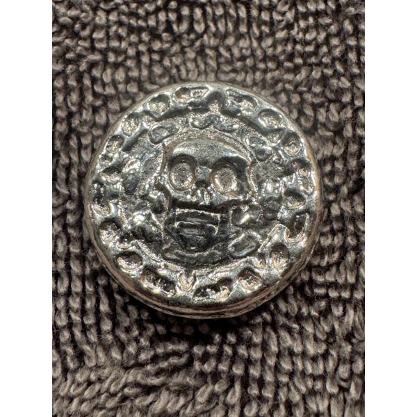 YPS Hand Poured Skull 25 Gram .999 Fine Silver - Incredible Piece