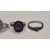 Image 3 : (5) Women's Sterling Silver Rings - All Size 9 - Total Weight: 18.1g