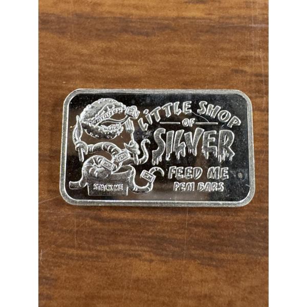 Little Shop Of Horrors 1/10 .999 Fine Silver Troy Ounce - Limited Edition Postal Express Bar