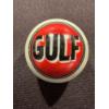 Image 1 : Vintage GULF Gas & Oil Advertising One Inch Shooter Marble - Mint Condition