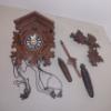 Image 3 : Small Germany Made Cuckoo Clock For Project / Parts Only - See Description