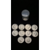 Image 1 : (10) 1964 90% Silver Kennedy Half Dollars With Coin Holder - Face Value: $5.00