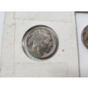 Image 4 : Five Assorted U.S. Nickels: 1905, 1910 & 1911 "V" / 1930 & Unknown Year Buffalo Nickels 