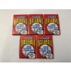 Image 1 : 5 - 1991 Fleer Unopened Baseball Wax Packs - Mint Condition - 14 Cards Per Pack