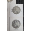 Image 5 : (5) Walking Liberty 90% Silver Half Dollars 1935,1936-S, 1941-D, 1941-S & 1942-D Face Value: $2.50