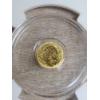 Image 4 : NGC MS 70 Gold Day of the Dead Rose 1/200th Gold  - Skull - Private Issue - Graded Coin