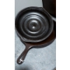 Image 3 : Antique Cast Iron Covered Skillet With Self Basting Lid 10.5 Inch - Exc Condition