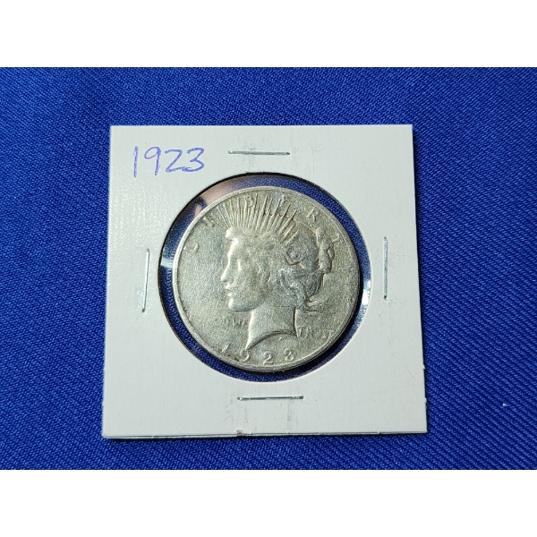 1923 Silver Peace Dollar
