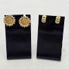 Image 1 : (2) Sets of 22k Gold Earrings incl Sunflowers - 13.2g TW