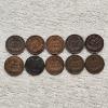 Image 4 : LOT OF 10 UNITED STATES Indian Head Pennies Excellent Condition Various Dates