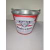 Image 1 : Officially Licensed Metal Embossed Budweiser Ice Bucket - Measures 7 Inches Tall, 9 Inches Across