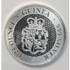 Image 1 : 2021 St.Helena Rose Crown Shield 1.25 Troy Oz .999 Silver Guinea Coin 