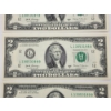 Image 5 : Lot of 5 Consecutive United States Series 2017 A $2 Bills SN: L13053195-L1305199