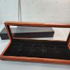 Image 1 : Nice Wooden Glass-Top Coin Slab Storage Case - Holds 5 Standard Slabs