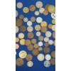 Image 4 : Large Assortment Of Foreign Coins & Tokens - Great Britain, France, Italy & More