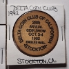 Image 8 : Seven Assorted Wooden Nickels From Hartville, Kent & Stow Ohio Along With California Coin Club!