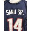 Image 5 : Autographed Mohamed Sanu Sr. New England Patriots Custom Jersey #14 - JSA Authentication - WIT012470