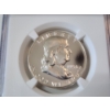 Image 2 : NGC GRADED PF69 1956 Type 2 Franklin Half Dollar 90% Silver 