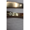 Image 6 : 14K Yellow Gold Women's Ring With Blue Sapphire & Diamonds - Size 7 - Weight: 2.2g