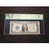 Image 1 : RARE HOTEL BUYERS HOARD - PCGS Choice About New 55 - 1928A $1 Silver Certificate FUNNYBACK