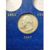 Image 16 : Partially Filled Washington Quarter Collection Book Ranging 1932-1964 - Face Value of $5.50 in 90% 