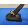 Image 2 : Stunning 14K Gold Ring with Amethyst-Colored Gemstone - Size 7 - 5.1g 