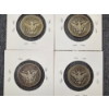 Image 5 : Five Assorted 90% Silver United States Barber Quarters ~ $1.25 Face Value!