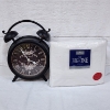 Image 1 : Decorative Oversize Alarm Clock & NEW IN PACKAGING Twin Extra Long White Sheets