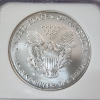 Image 4 : 2007-W American Silver Eagle $1 Early Releases - 1 oz .999 Fine Silver - Graded by NGC MS 69