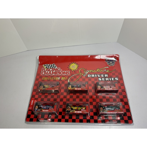 Racing Champions Collector Set - Signature Driver Series - Nascar 50th Anniversary - 