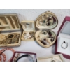 Image 3 : Assorted Costume Jewelry, Political Memorabilia Medals, Small Jewelry Boxes