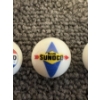 Image 3 : 3 - Vintage Gas & Oil Advertising One Inch Shooter Marbles - Sunoco, Iso-Vis & Standard Oil