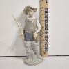 Image 2 : Lladró Fisher Boy Porcelain Figurine in Original Box, 4809, 8.75x3.0"