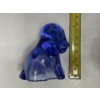 Image 9 : Adorable Degenhart Vintage Glass Dog Figurine-Blue Bird