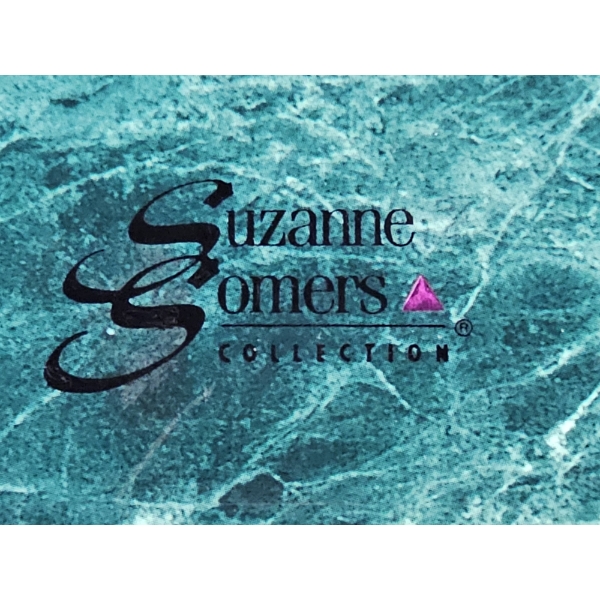 Teal Flower Watch - Suzanne Somers Collection 