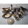 Image 1 : Large Lot of Assorted Vintage Silverplated Serving Items TW: 6.4lbs