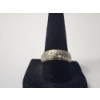 Image 1 : Vintage Keepsake 14K Two-Tone Gold Engraved Wedding Ring - Size 8 - Total Weight: 7.0g