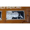 Image 3 : Our Greatest Americans Robert E Lee & Jim Thorpe 1 Oz .999 Fine Silver Bars - 2 Oz Total !