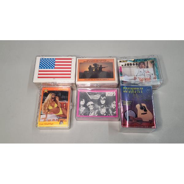 Collection Of Assorted Cards Including Desert Storm, Country Classics, Kiss & More