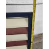 Image 3 : Wooden Farmhouse-Style American Flag Tri-Fold Shutter Decor 