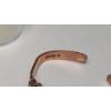 Image 3 : (2) Copper Southwestern Cuff Style Bracelets & Smoky Quartz Gemstone - Copper Weight: 10.4g