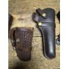 Image 2 : PICKUP IN CANTON -  5 Pcs Gun / Pistol Holsters - 3 Leather - 2 Nylon - See Pics