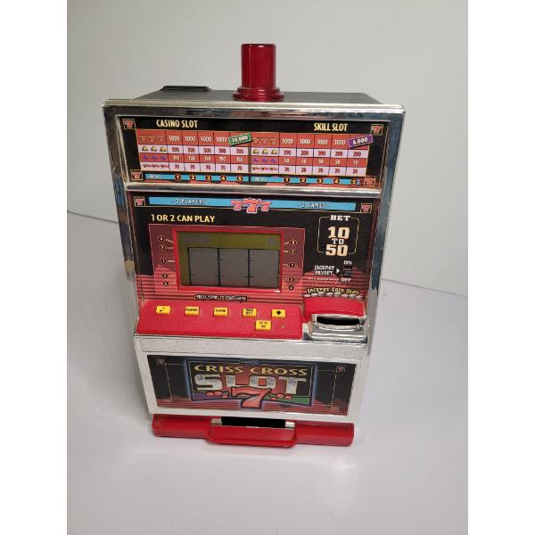 Radica Criss Cross Slot Machine - 1 Or 2 Player 