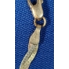 Image 5 : Vintage 14K Gold Italian 7" Tri-Color Braided Herringbone Bracelet - Weight: 3.1g