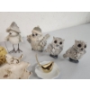 Image 4 : Lot of Assorted Bird-Lovers Collectible Items - Birdhouse, Figurines, Ring Holder, Trinket Tray