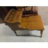 Image 4 : *Pick Up At Mantua Home-No Shipping Available* Great Condition MCM Wood Arm Retro 43''x23'' Loveseat